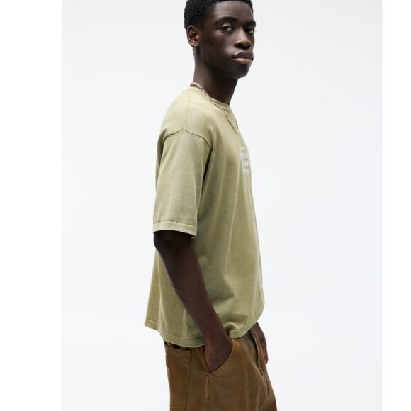 Pull&Bear Shirt in Dark Beige ABOUT YOU Knit Sweater TShirt Unisex - Picture 15 of 15